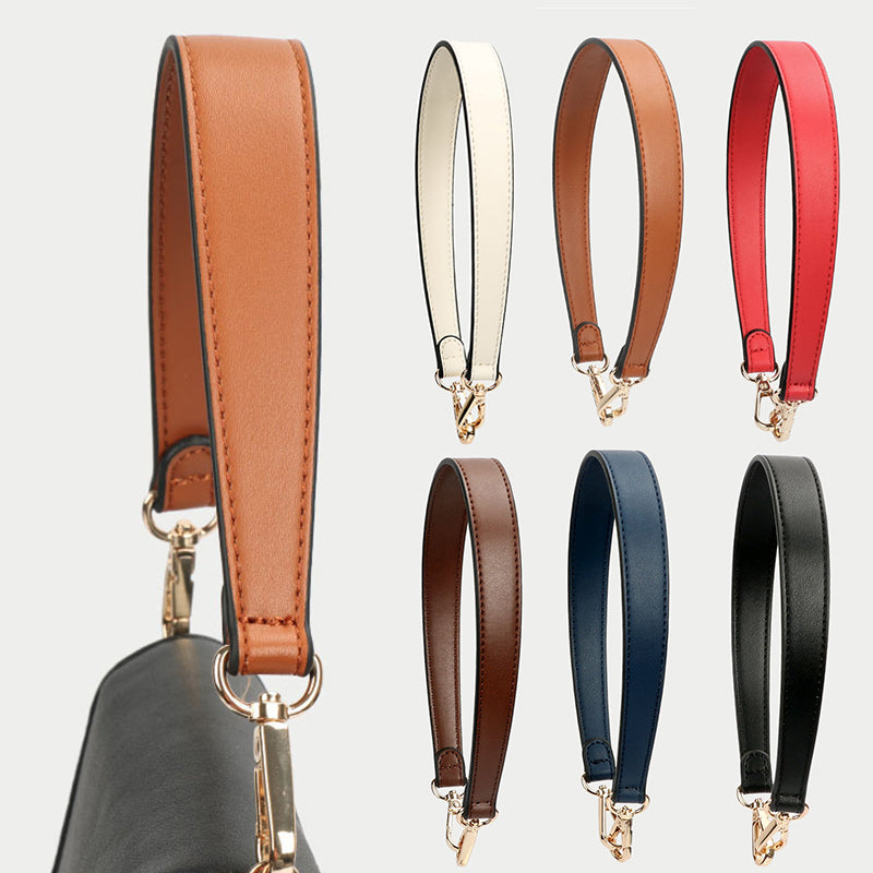 Leather Handle Shoulder Strap for Handbag Purse, Replacement Strap